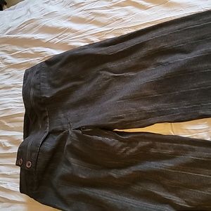 Women's pin stripe dress pants